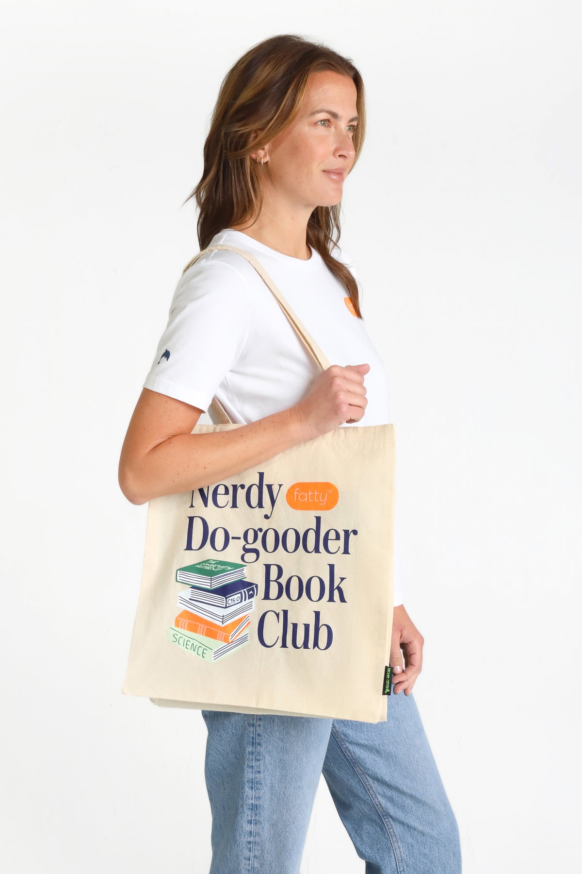 Nerdy Do-Gooder Book Club Tote Bag