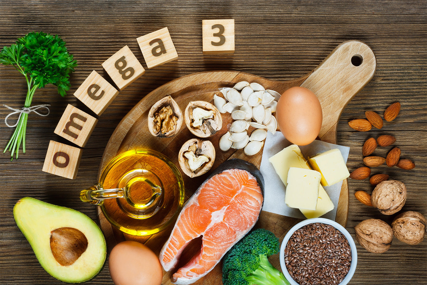 omega 3 levels in foods