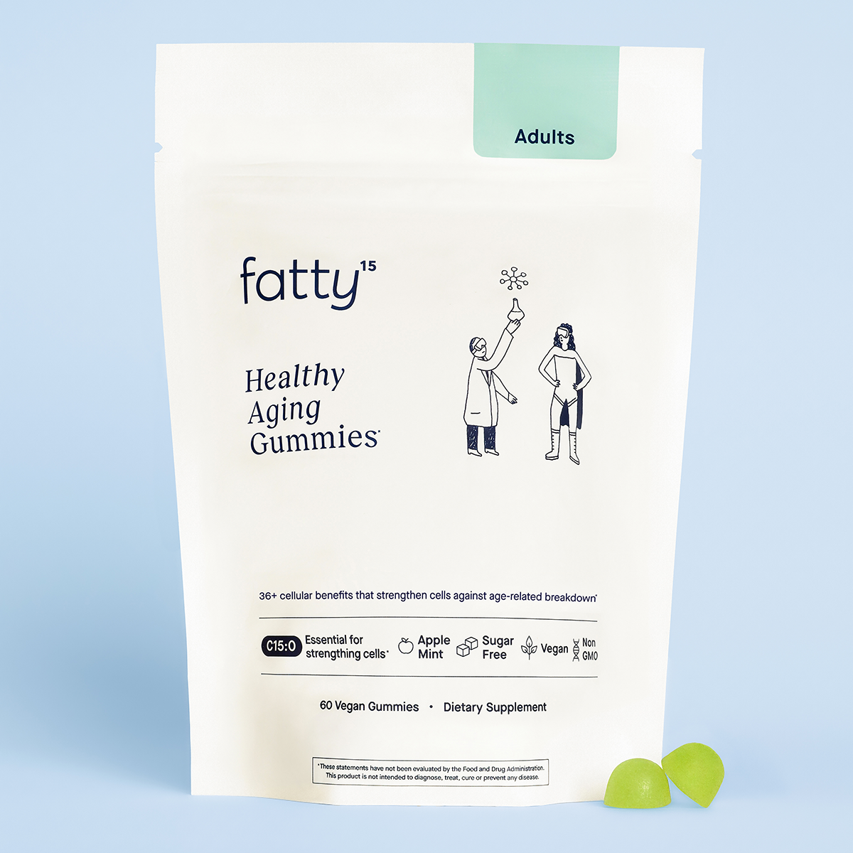 Fatty15 Gummies for Adults