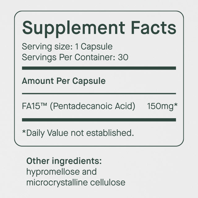 fatty15 Advanced Formula Extra Strength