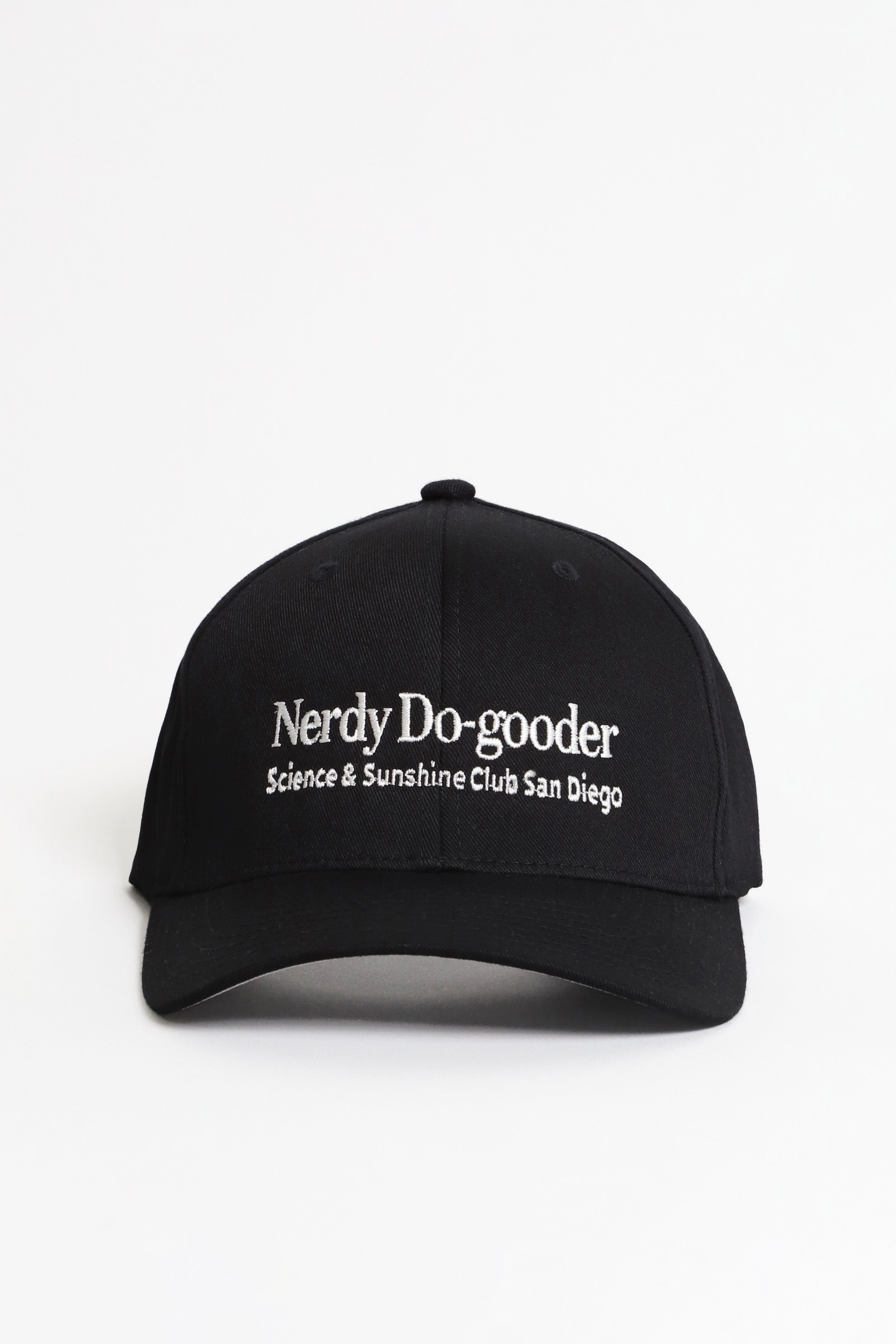 Black cap with world's drug dealer text in white embroidery.