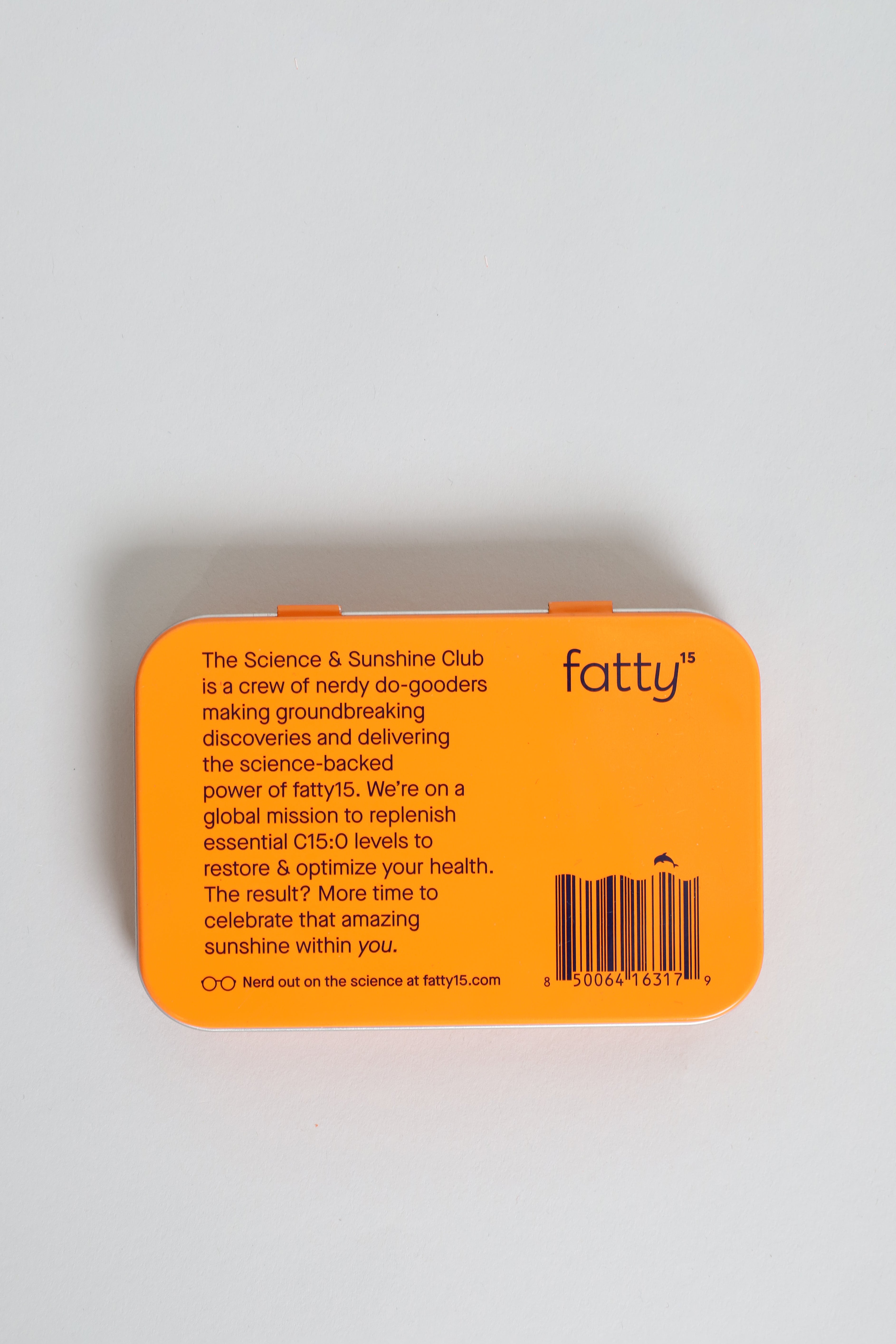 Travel Tin - Orange