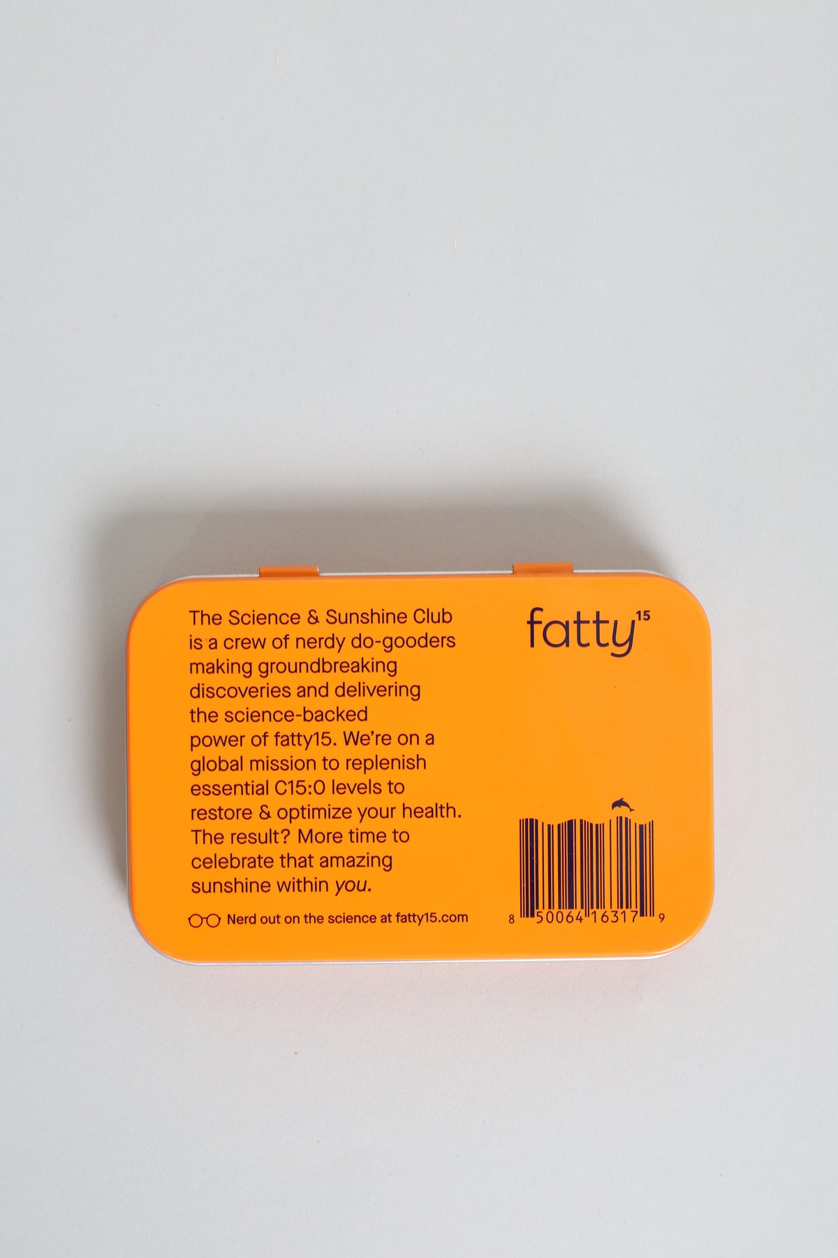 
                Travel Tin - Orange