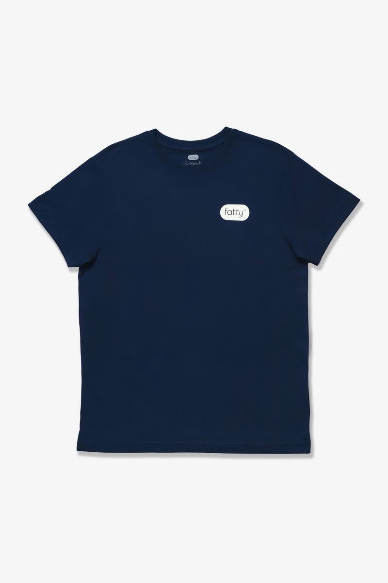 Nerdy Do-Gooder Science & Sunshine Club T-Shirt (Navy, Unisex)