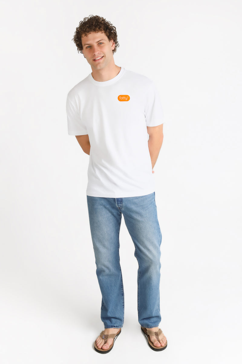 Nerdy Do-Gooder Book Club T-Shirt (White, Unisex)